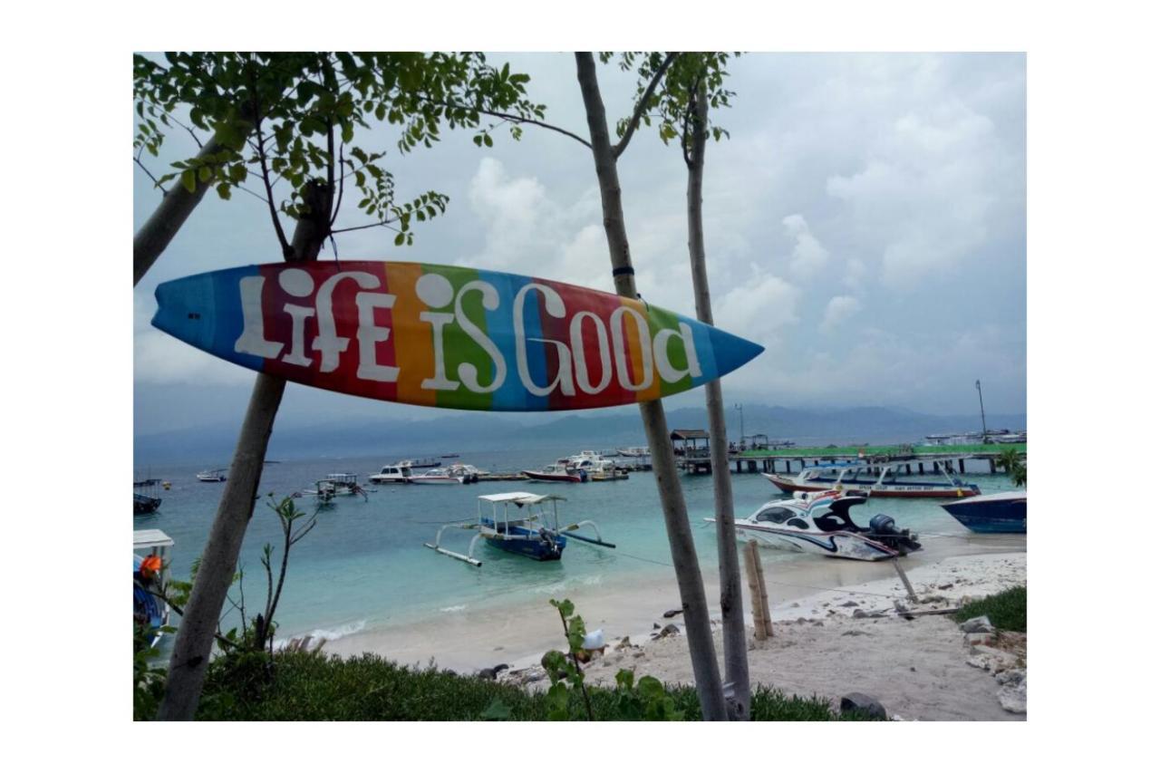 Bleu Verde, The Secret Garden - Turtle Point Beach Gili Trawangan Buitenkant foto